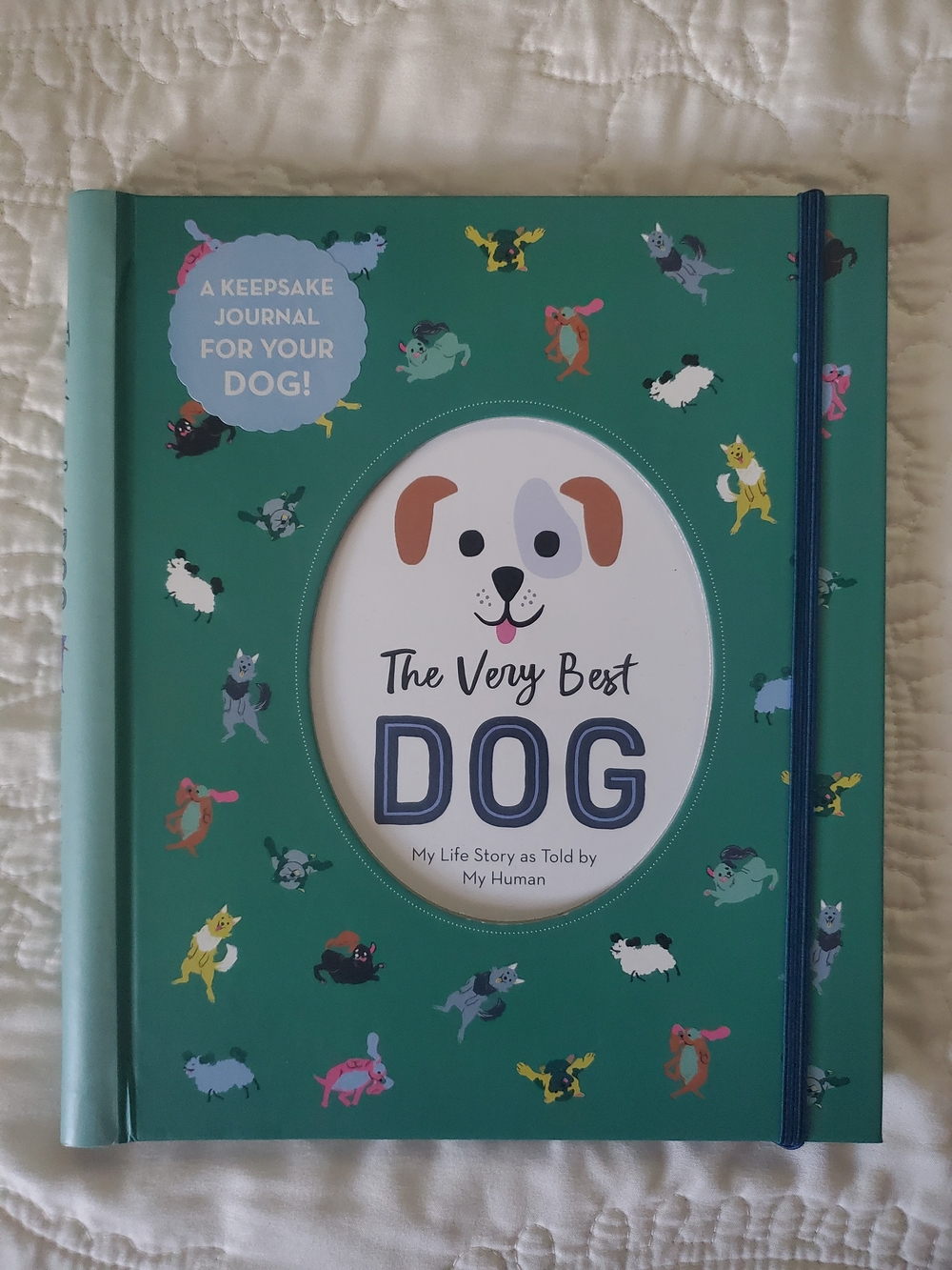 The Very Best DOG Keepsake Journal - Green